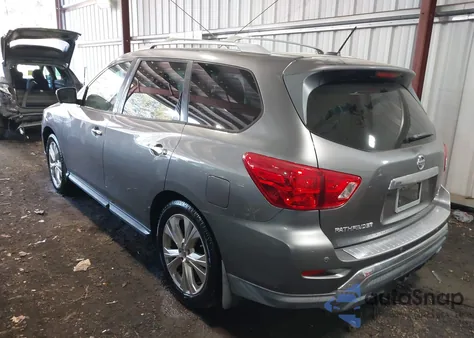 2018 Nissan Pathfinder Sl из США, поврежденный, VIN 5N1DR2MN3JC638070